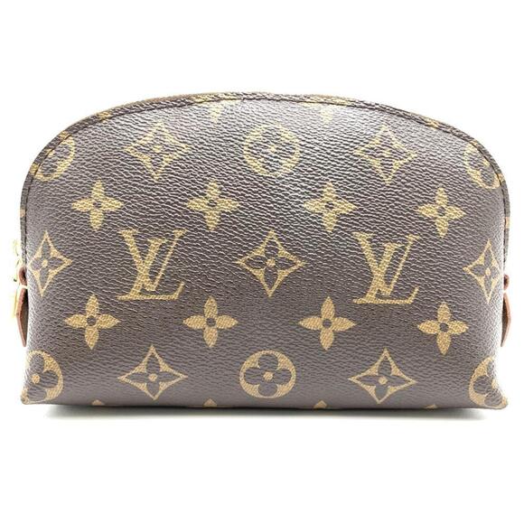 LOUIS VUITTON Brown Monogram Pouch - Picture 1 of 8